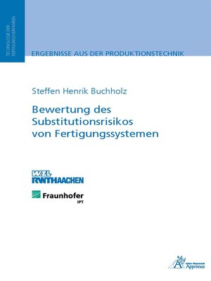 cover image of Bewertung des Substitutionsrisikos von Fertigungssystemen
